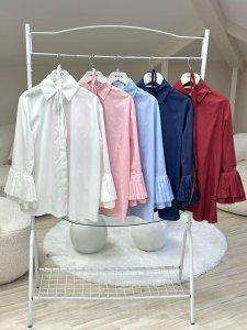 Kolu Fırfırlı Gömlek